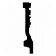 Плинтус Европласт 1.53.501 Пенополиуретан 2000*139*25 мм